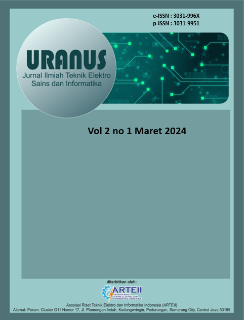 					View Vol. 2 No. 1 (2024): Maret: Jurnal Ilmiah Teknik Elektro, Sains dan Informatika
				